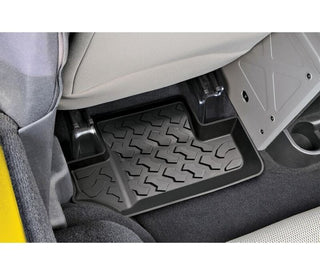 Bestop Rear Floor Mats (FLOOR): Jeep Wrangler JK 2007-2010 3.8L V6 - Black