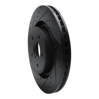 DFC 06-10 Jeep Grand Cherokee Front Left Drilled & Slotted Brake Rotor