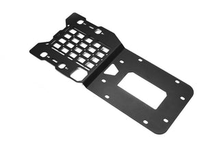 DV8 Offroad Tailgate Reinforcement Molle Panel: Jeep Wrangler JK 2007-2018 3.8L/3.6L V6/2.0L Turbo - Black