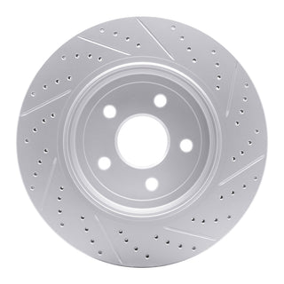 DFC 830-42008L Rear Left Drilled & Slotted Rotor for Dodge Durango 2012-2025