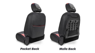 PRP Seats Front Seat Covers (PAIR): Jeep Wrangler JL / Gladiator JT 2018-2026 - All Black