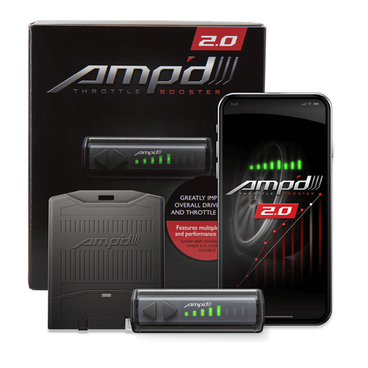 Superchips Amp'd 2.0 Wireless Pedal Controller: Ram 1500 (19-26) / Jeep Grand Wagoneer L / Grand Wagoneer / Wagoneer (22-25)