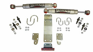 Skyjacker Dual Steering Damper Kit 9000 Series: Jeep Wrangler JK 2007-2018 3.6L/3.8L V6