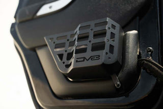 DV8 Offroad Rear Door Pocket Molle Panels Black (REAR): Jeep Wrangler JK 2011-2018 3.8L/3.6L