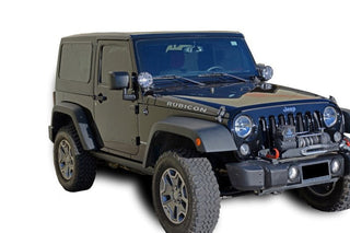 DV8 Offroad 2 Piece Square Back Hard Top: Jeep Wrangler JK 2007-2018