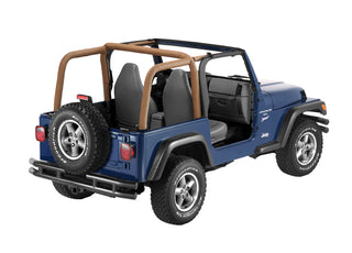 Bestop Sport Bar Cover Spice (F&R): Jeep Wrangler TJ 1997-2002 2.5L / 4.0L