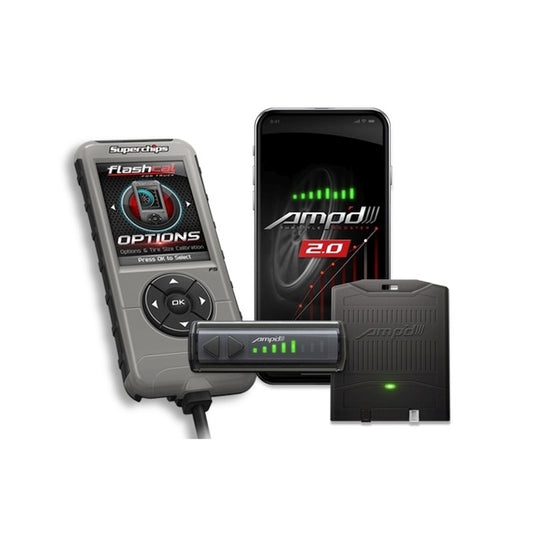 Superchips Flashcal and Amp'd 2.0 Kit: Ram 1500 (18-19) / Ram 2500 / 3500 (11-18) / Dodge Ram 2500 / 3500 (06-07)
