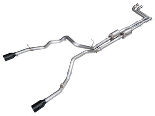 AWE Tuning 0FG Cat-Back Exhaust w/ Diamond Black Tips: Ram 1500 3.0L 2025-2026
