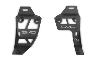DV8 Offroad Dual Light Pod Mounts: Jeep Wrangler JL 2020-2026 2.0L Turbo/3.6L V6