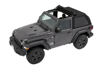 Bestop Trektop Soft Top Black Diamond (F&R): Jeep Wrangler JL 2018-2025 2.0L/3.6L