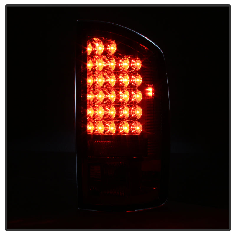Spyder Red / Clear LED Tail Lights: Dodge Ram 2002 - 2006 (All Models)