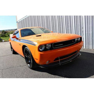 APR Carbon Fiber Front Wind Splitter w/ Rods: Dodge Challenger R/T & SXT 2011 - 2014