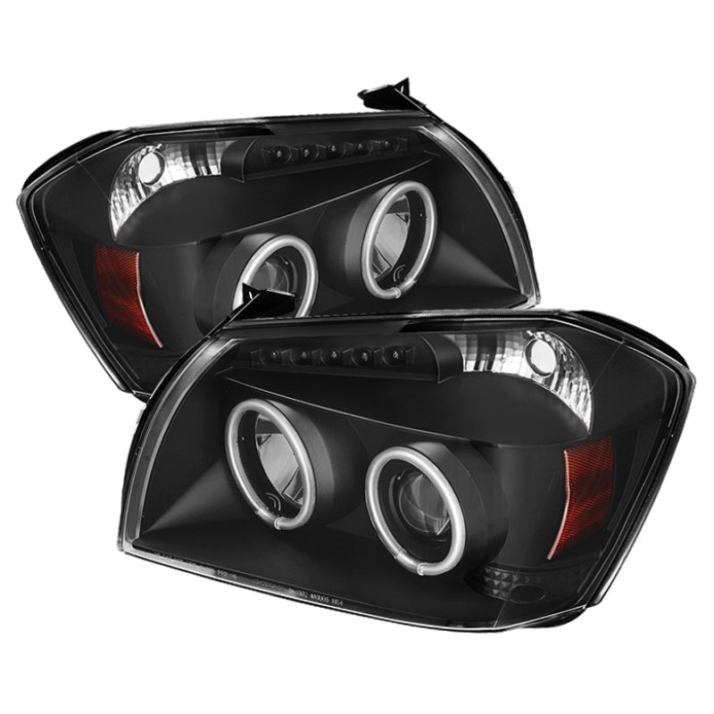 Spyder CCFL Dual Halo Projector Headlights (Black): Dodge Magnum 2005 - 2007