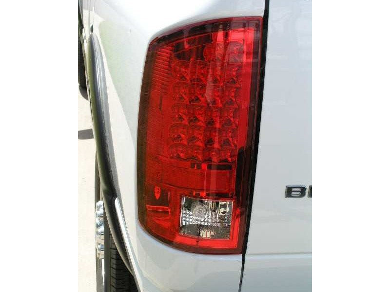 Spyder Red / Clear LED Tail Lights: Dodge Ram 2009 - 2012
