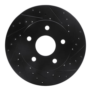 DFC 99-04 Jeep Grand Cherokee Front Right Drilled & Slotted Brake Rotor