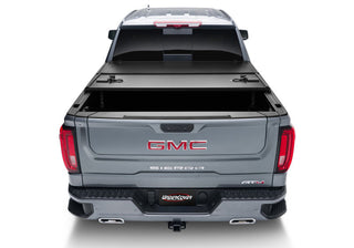UnderCover Triad Hard-Folding Truck Bed Cover 6.4ft: Fits Most Ram 1500 Models (2019-2026) - Matte Black