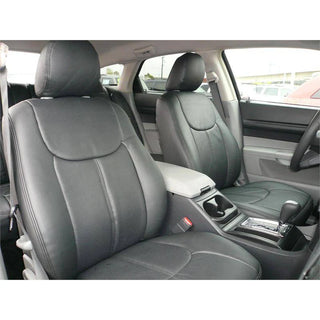 Clazzio Leather Seat Covers: Dodge Charger SXT 2006 - 2010