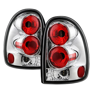 Spyder Chrome Euro Tail Lights: Dodge Durango 1998 - 2003