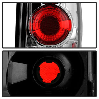 Spyder Chrome Euro Tail Lights: Dodge Durango 1998 - 2003