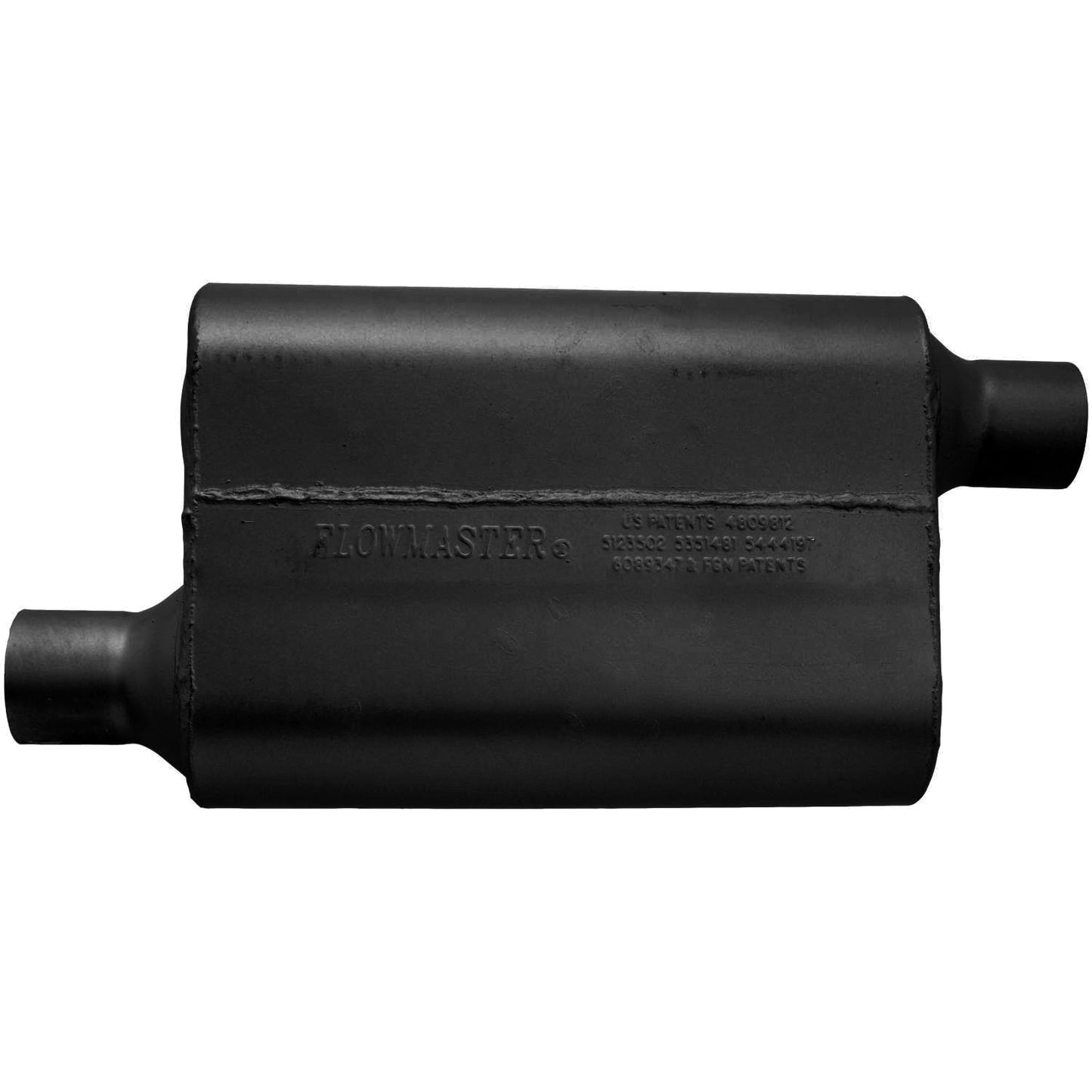 Flowmaster 40 Series Delta Flow Chambered Muffler: Chrysler 300 (05-13) / Dodge Challenger (09-13) / Charger (06-10) / Magnum (05-08)