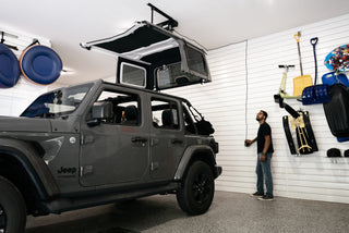 Bestop Hoss Hardtop Hoist Black (FRONT): Jeep Wrangler JL 2018-2025 2.0L/3.6L