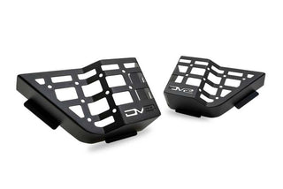 DV8 Offroad Rear Door Pocket Molle Panels Black (REAR): Jeep Wrangler JK 2011-2018 3.8L/3.6L