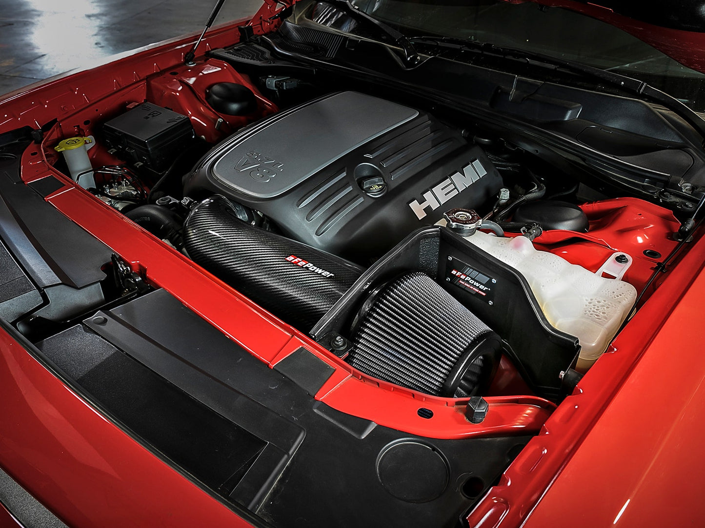 AFE Cold Air Intake (Stage 2, Carbon Fiber): Chrysler 300 / Dodge Challenger / Charger 5.7L Hemi 2011 - 2024