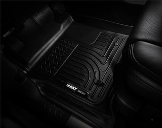 Husky Liners Weatherbeater 2nd Row Floor Liners: Jeep Wrangler Unlimited 2011-2018 3.6L