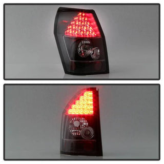 Spyder Black LED Tail Lights: Dodge Magnum 2005 - 2008