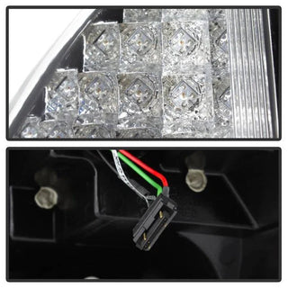 Spyder Black LED Tail Lights: Dodge Magnum 2005 - 2008