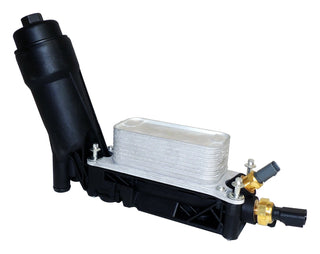 Crown Auto Engine Oil Filter & Cooler Assembly w/ Pressure & Temp Sensors: Jeep Wrangler JK / Grand Cherokee 2011-2013 3.6L