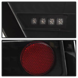 Spyder Black LED Tail Lights: Dodge Magnum 2005 - 2008