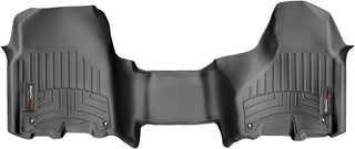 WeatherTech FloorLiner Front Floor Mats (Black): Ram Crew & MegaCab 2012 - 2018 (1500, 2500, 3500) w/ Over Hump