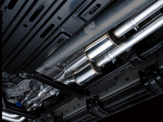 AWE Tuning 0FG Cat-Back Exhaust w/ Diamond Black Tips: Ram 1500 3.0L 2025-2026