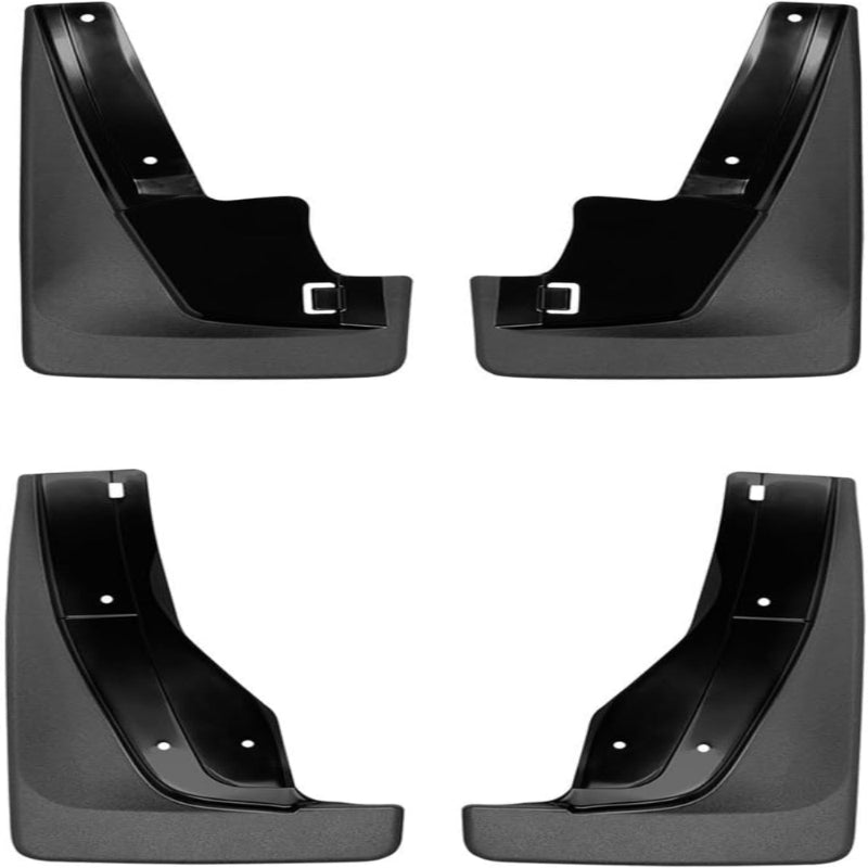 WeatherTech Front & Rear MudFlaps (4PC, Black): Dodge Durango 2011 - 2025