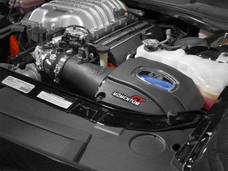 AFE Momentum GT Cold Air Intake: Dodge Challenger / Charger Hellcat 6.2L 2015 - 2016