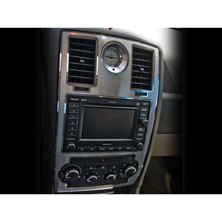 American Car Craft Center Dash Trim Polished / Brushed: 300C / Charger / Magnum 2005 - 2010