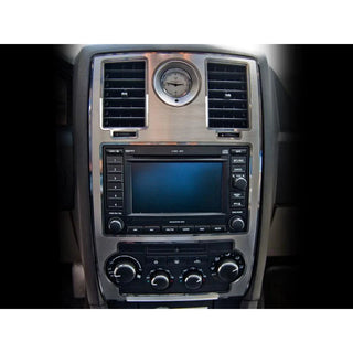 American Car Craft Center Dash Trim Polished / Brushed: 300C / Charger / Magnum 2005 - 2010