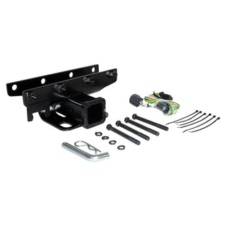 Crown Auto Master Trailer Hitch Kit w/ 4-Pin Harness: Jeep Wrangler JK 2007-2018