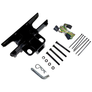 Crown Auto Master Trailer Hitch Kit w/ 4-Pin Harness: Jeep Wrangler JK 2007-2018