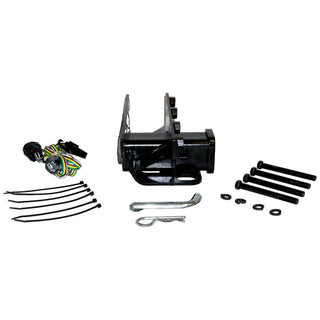 Crown Auto Master Trailer Hitch Kit w/ 4-Pin Harness: Jeep Wrangler JK 2007-2018