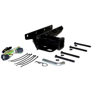 Crown Auto Master Trailer Hitch Kit w/ 4-Pin Harness: Jeep Wrangler JK 2007-2018