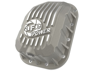 aFe Street Series Raw Engine Oil Pan w/ Machined Fins (F&R): Jeep Wrangler JL / Gladiator 2018-2025 3.6L V6
