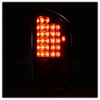 Spyder Red and Clear LED Tail Lights: Dodge Ram 2002-2006 (All Models)
