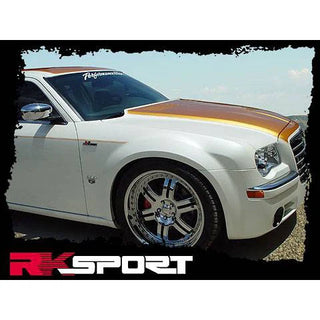 RK Sport Cowl Hood (Fiberglass): Chrysler 300 / 300C 2005 - 2010
