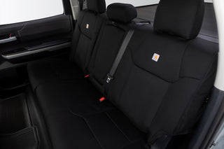 Covercraft 11-22 Jeep Grand Carhartt Super Dux PrecisionFit Custom Second Row Seat Covers - Black