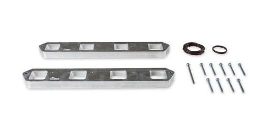 Holley EFI Billet Aluminum Intake Manifold Adapter Plates: Chrysler 300 / Dodge Ram 1500 / Ram 2500 / Ram 3500 / Charger / Durango / Magnum / Jeep Grand Cherokee (02-08) w/ Hardware and Gaskets