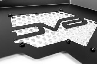 DV8 Offroad Front Inner Fenders Aluminum (F&R): Jeep Wrangler JK 2007-2018 3.8L/3.6L V6/2.0L Turbo - Satin Black