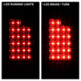 Spyder Black LED Tail Lights: Dodge Ram 2007 - 2008 (All Models)