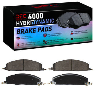 DFC 4000 HybriDynamic Brake Pads (REAR): Fits Dodge/Ram 2009-2018 5.7L/6.7L Diesel